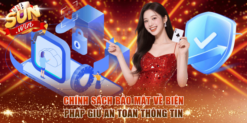 Chính sách bảo mật về biện pháp sử dụng để giữ an toàn thông tin